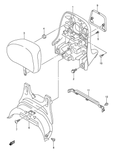 AN250 Ручка пассажира