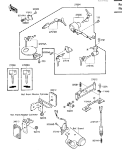 VN1500 Выключатель зажигания