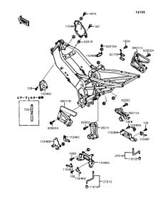 KR250 エレクトロブラケット