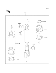 KL650 Амортизатор