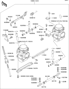 EX500 Carburetor(1 / 2)