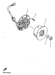 YZ400F Генератор
