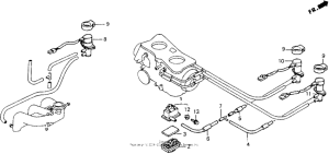 GL1500I Solenoid valve