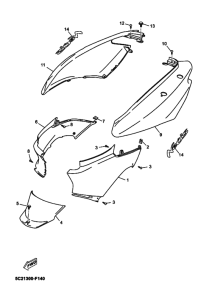 YN50 Боковая крышка