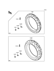 EX650 Покрышки