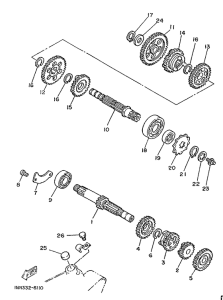 DT50MX Трансмиссия