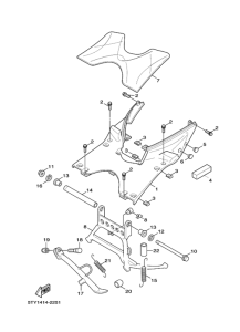XC125 ｽﾀﾝﾄﾞ. ﾌｰﾄﾚｽﾄ