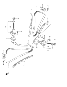 DL650 Держатель направляющей