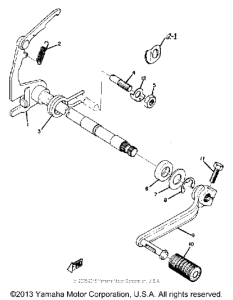 CT1 Вал переключения