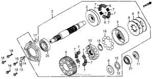 GL1200I Alternator shaft