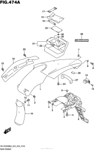  Задний бампер