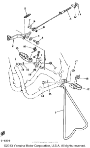 YZ250T Stand - footrest