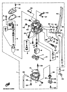 TT250R Карбюратор