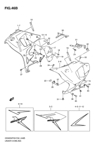 GSX650F Under cowling