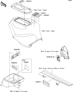 ZX1200 Лейбл предостережения