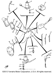 XJ650G Электрика