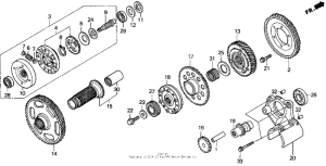 GL1500CT Первичный привод