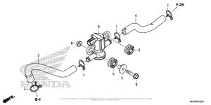 CB500F (ABS) Air Injection Solenoid Valve