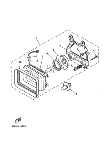 SRX250F ﾍﾂﾄﾞﾗｲﾄ 1