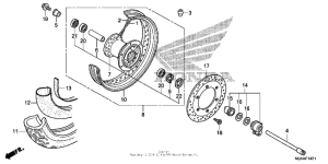 VT750RS Front wheel (2)