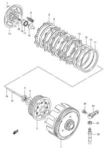 TS125 Бендикс