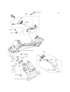 BX250 テールライト