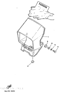 DT50R Motorverkleindung