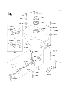EX250 Fuel tank(1 / 2)