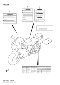 GSX-R750 Наклейки