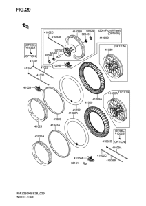 RM-Z250 Wheel / tire