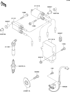 ZX600 Система зажигания