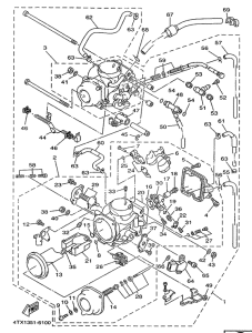 TDM850 Карбюратор