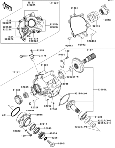 ZG1400 Front bevel gear(1 / 2)