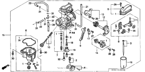 XR250R Карбюратор