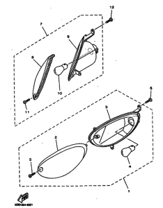 YP125E Проблесковый световой сигнал