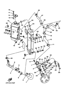 DT230 Патрубок системы охлаждения