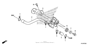 CBR250R Air injection solenoid valve