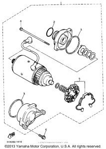 FJ1200DC Стартер