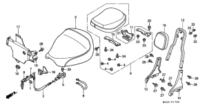 GL1500C Пружина