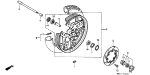 XBR500 Transom + tube