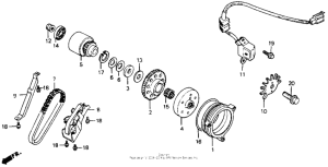 CB1000F Муфта стартера