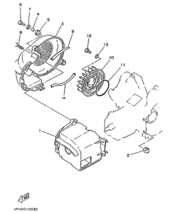 YE80 Air shroud. fan