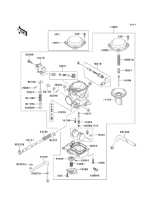VN400 Carburetor(1 / 2)
