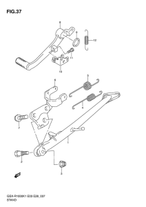 GSX-R1000 Stand comp