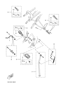 DT50R Stand & footrest