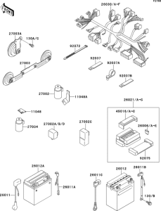 ZR550 Chassis electrical equipment(1 / 2)