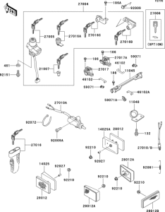 ZG1000 Замок зажикания