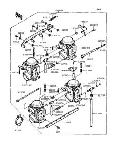 ZX400 Карбюратор