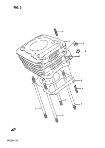 DR200 Цилиндр
