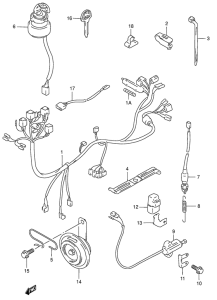 GN125 Жгут проводов